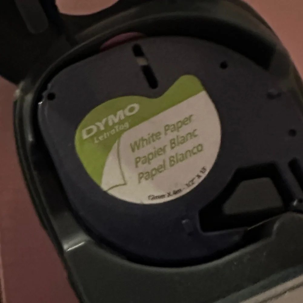 Dymo LetraTag Handheld Label Printer - Silver and Black